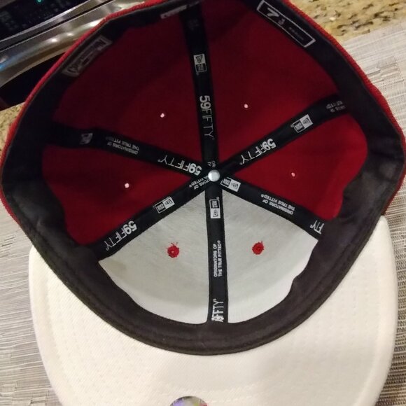 Philadelphia Phillies New Era Cooperstown Collection Fitted Hat Size 7 1/2 - Picture 7 of 11